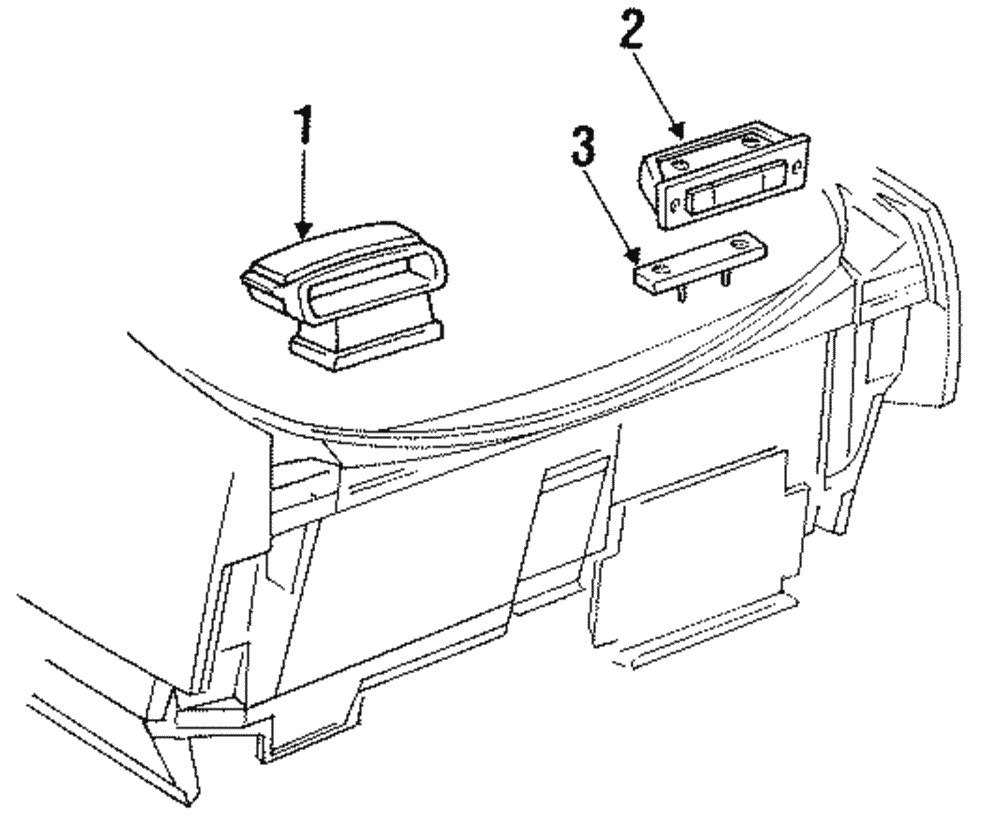High Mount Lamp - GM (5976292)