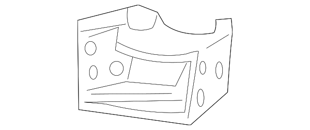 Upper Hinge - GM (88898944)