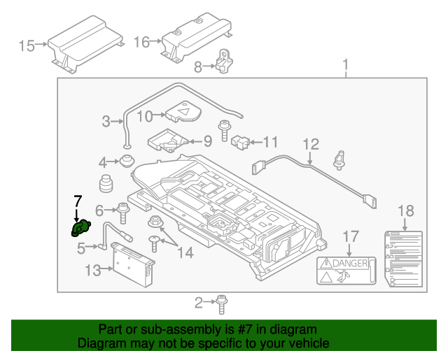 Ground Cable Tie 3D0-971-818