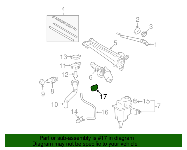 Genuine Toyota 85381-30190 Windshield Washer Nozzle Sub Assembly Genuine Toyota 85381-30190 Windshield Washer Nozzle Sub Assembly