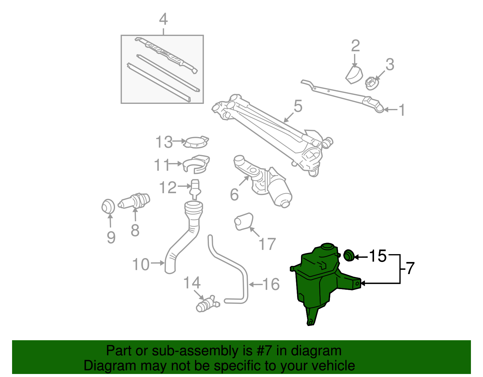 Washer Reservoir - Toyota (85315-42240)