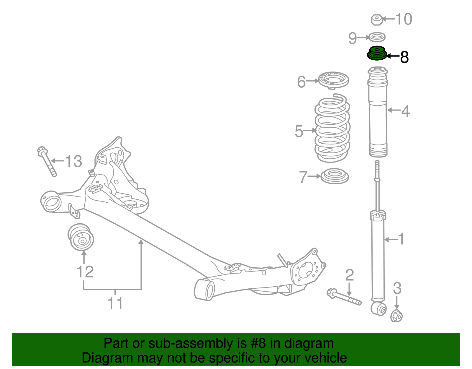 Upper Support - Scion (48755-52010)
