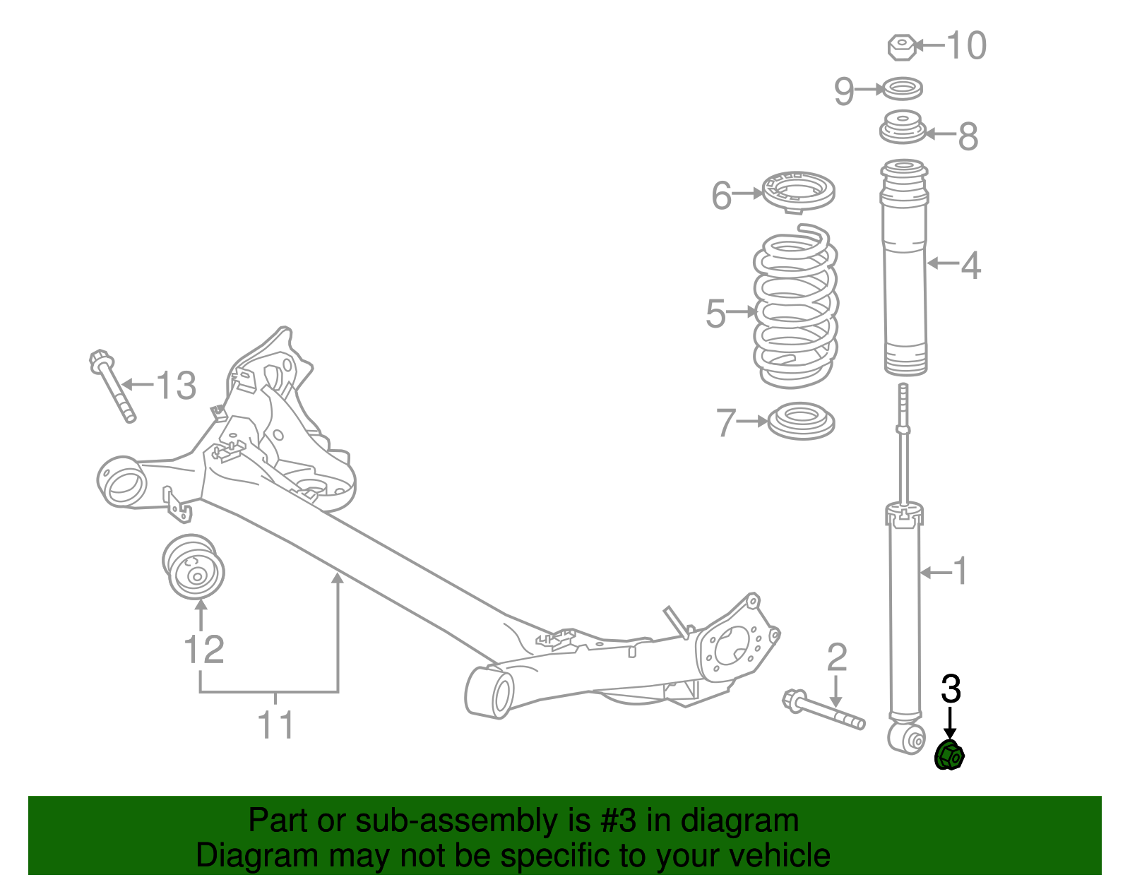 Shock Nut - Scion (90178-A0131)