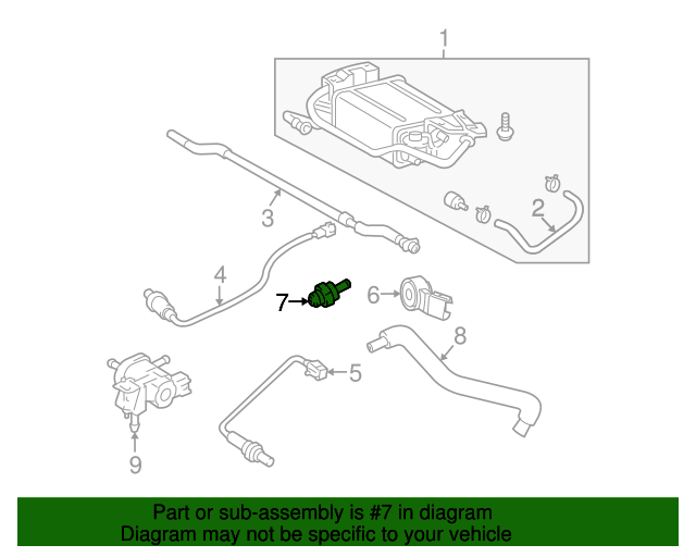 20062015 Toyota PCV Valve 1220428030 Toyota Parts Center