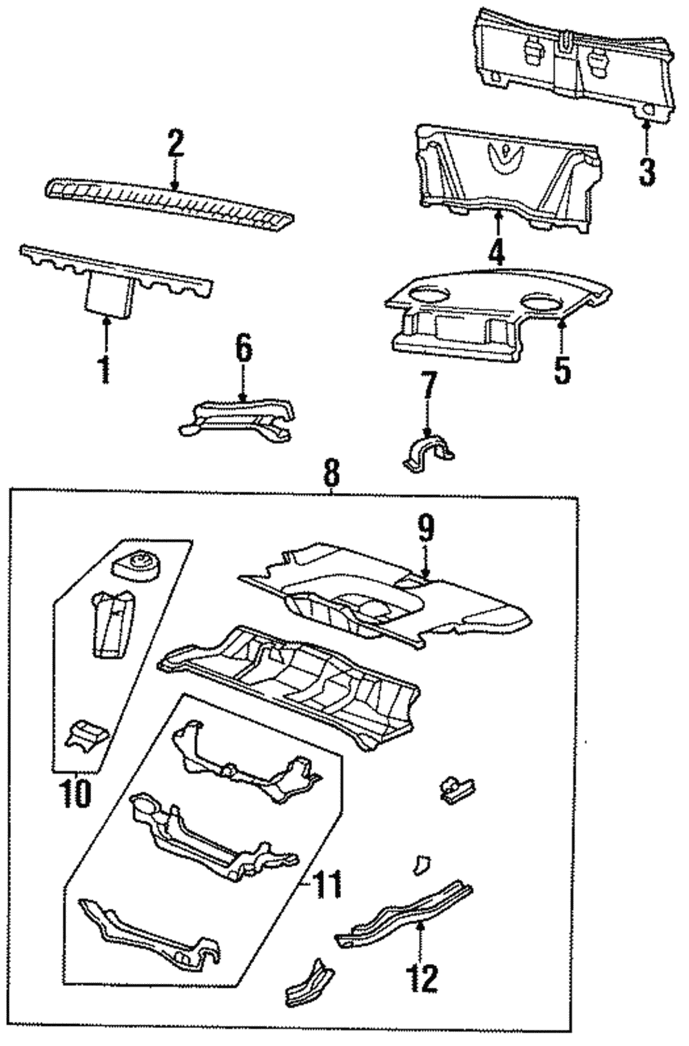 Rear Body Panel - GM (25650782)