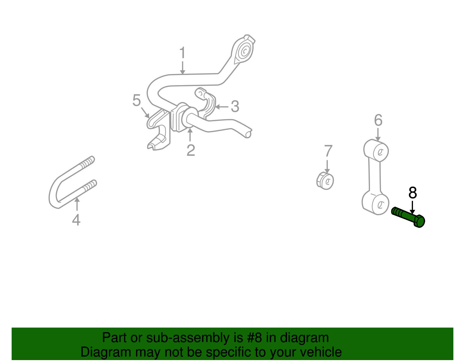 Multi-Purpose Bolt - GM (11508696)
