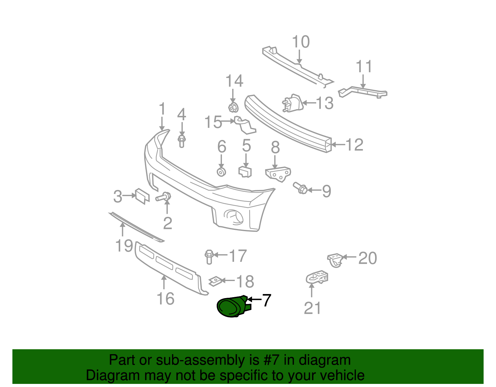 Lamp Cover - Toyota (52128-0C040)