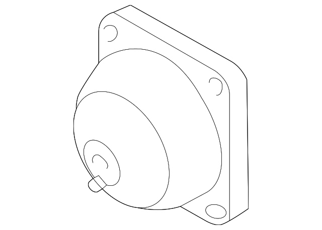 Mount Assembly, Eng Front - GM (90576091)