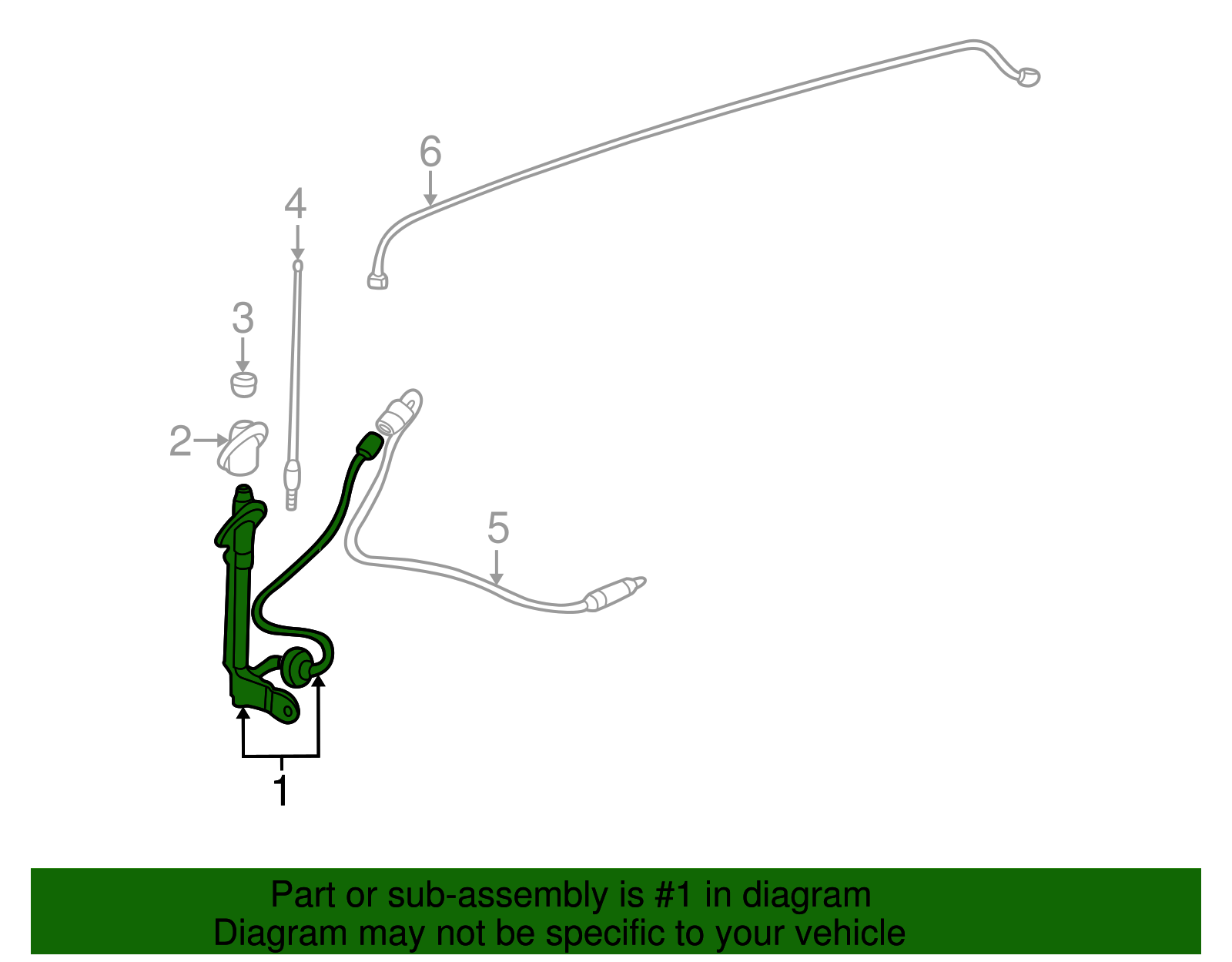 Radio Antenna Mast - Toyota (86309-48020)