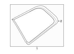 2020-2023 Volvo XC60 Trim Molding 32244132 | OEM Euro Parts