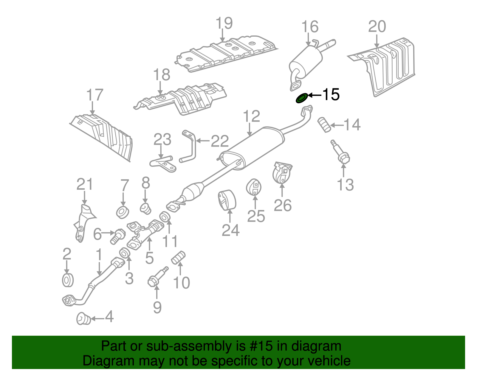 Gasket - Scion (17451-22060)