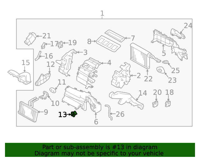 20172023 Subaru Blower Motor Resistor 73533FL00A Subaru Parts Store