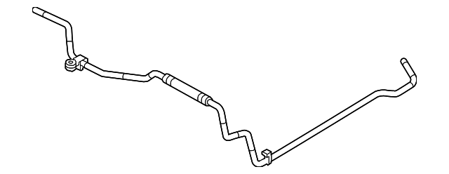 Return Hose - Ford (XW4Z-3A713-AC)