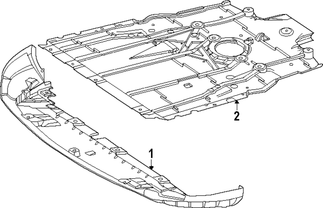 243-885-55-03 - Front Shield 2022-2023 Mercedes-Benz | Mercedes 