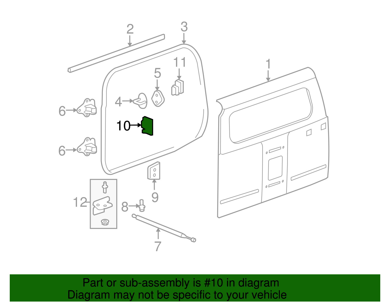 Bumper, R/D Body Side - GM (15285253)