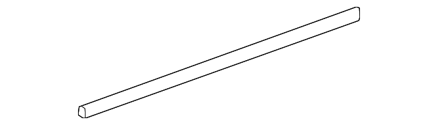 Weatherstrip, R/D Upper - GM (25962813)