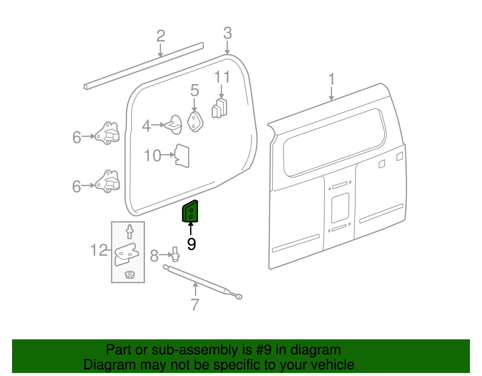 Bumper, R/D Dr Side - GM (15285254)