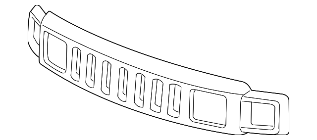 Grille, Rad - GM (15834195)
