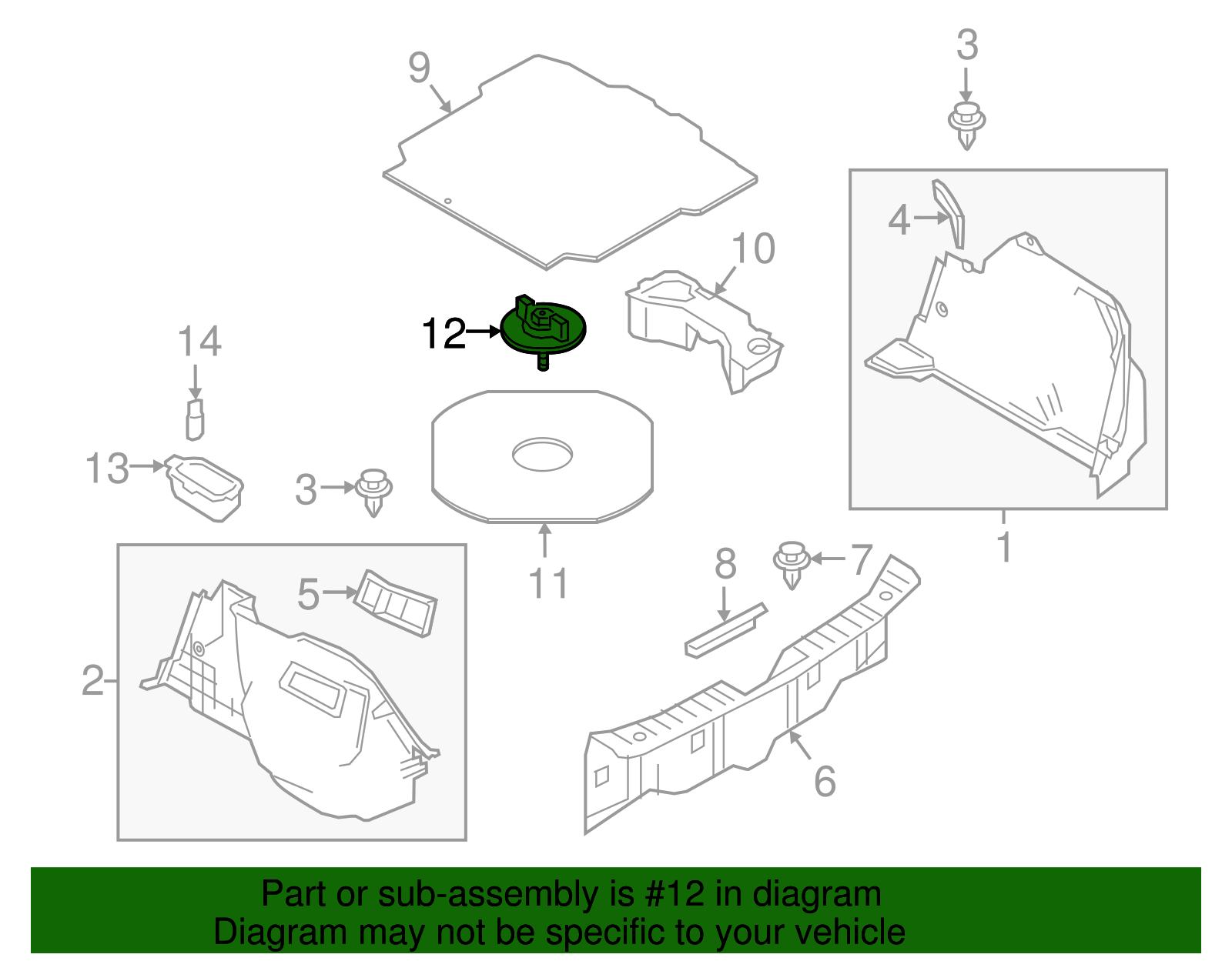 Spare Retainer - Scion (51931-WB001)