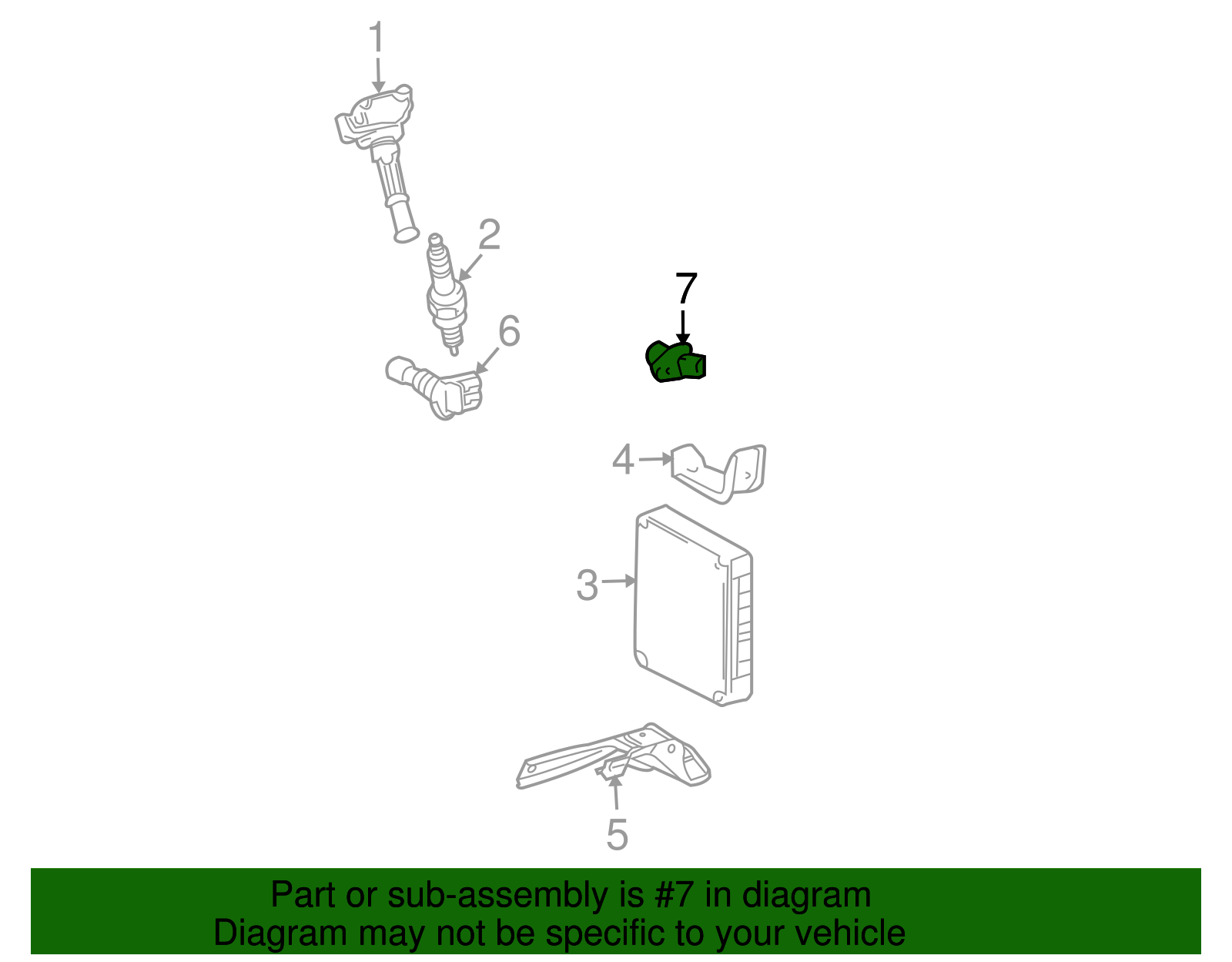 Engine Camshaft Position Sensor - Toyota (90919-A5002)