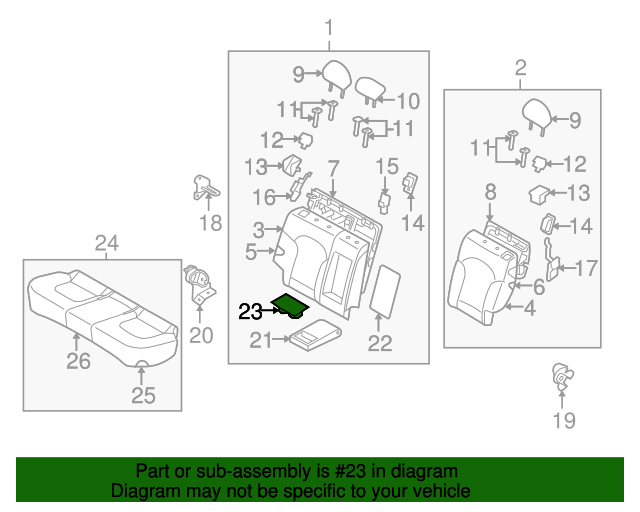 899202S0019P Cup Holder 20112015 Hyundai Tucson World OEM