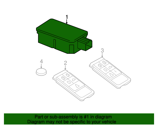 31419137 Tire Pressure Monitoring System Receiver 20092018 Volvo