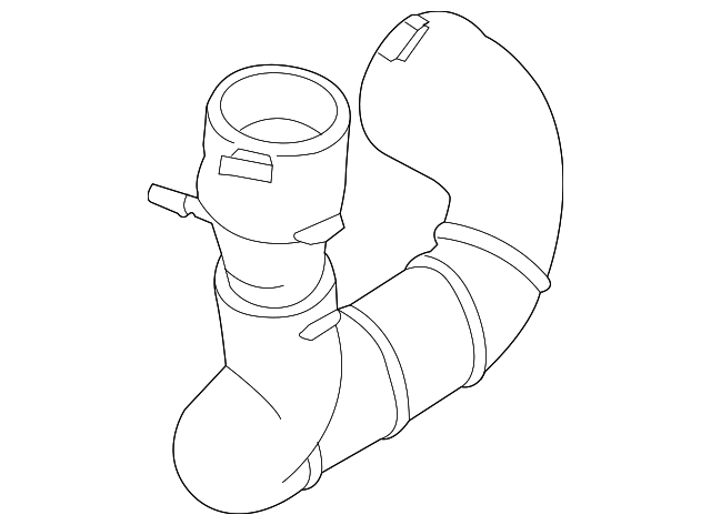 Inter-Cooler Hose - Ford (GV6Z-6C640-A)