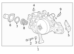2022-2024 GM Engine Coolant Thermostat 19420815 GM | GMPartsDirect.com