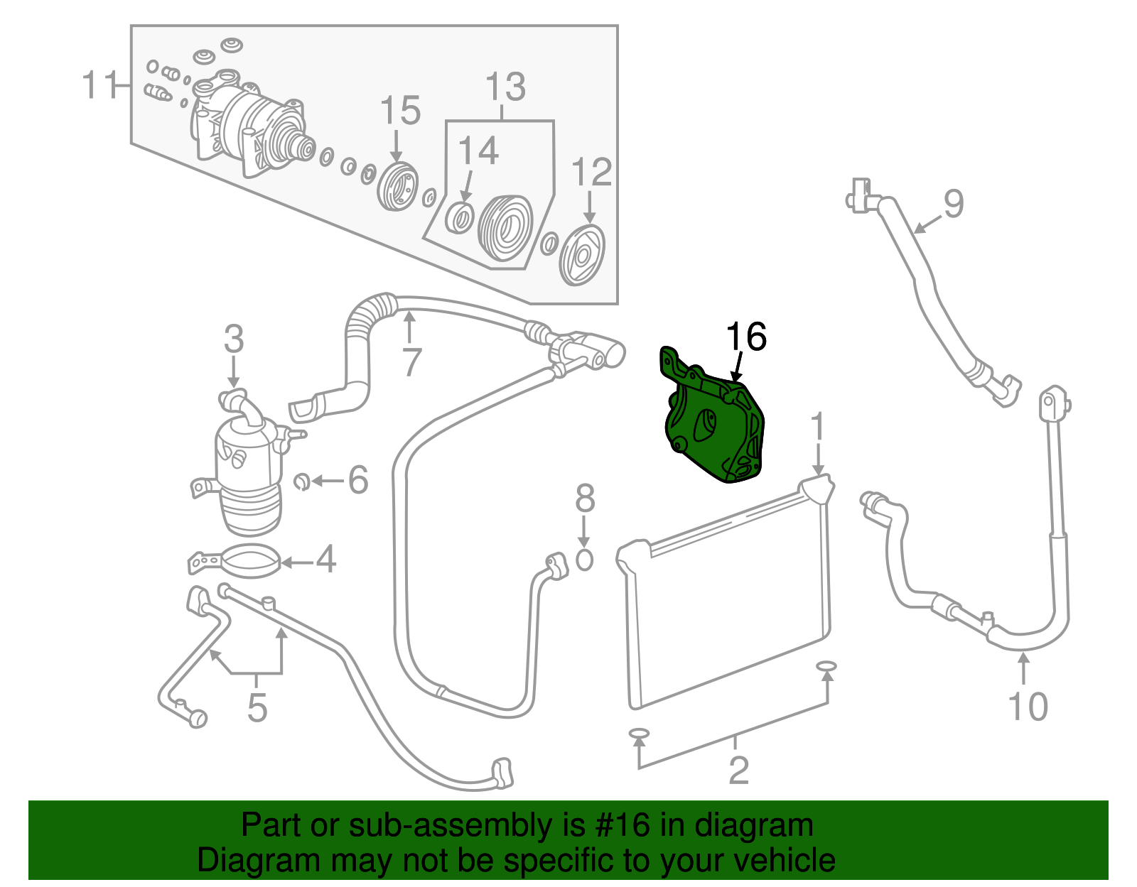 Bracket - GM (97386417)