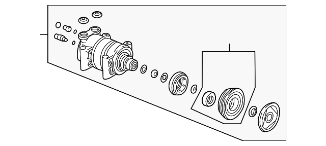 Air Conditioning Compressor - GM (89019400)