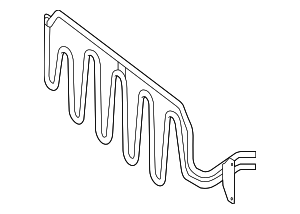 463-460-32-24 - Power Steering Cooler 2016-2021 Mercedes-Benz ...