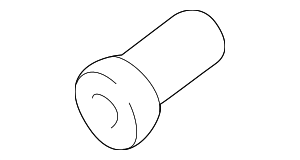 2000-2015 Mitsubishi License Bracket Retainer Nut MU435004 | Mitsubishi ...