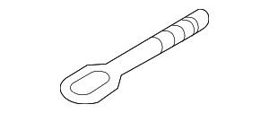 thumbnail image 2 of Genuine VW Audi Tow Hook Eye - 8K0805615, 8K0805615A, 1T0805615A (See Variations For Fitment) 2 of 4