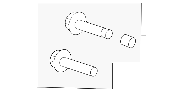 Brake Caliper Guide Pin - GM (13533393)