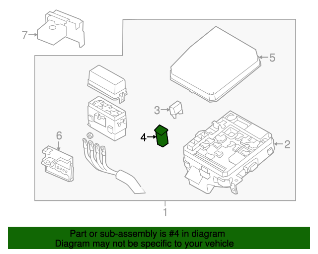20162020 Mitsubishi Fusible Link MU001915 Auto Parts