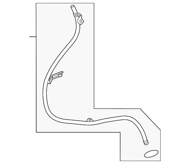 20112016 GM Engine Oil Level Indicator Tube 12634511 GM