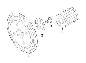 OEM 10-21 Subaru Forester Legacy Outback Oil Strainer Transmission 31728AA121