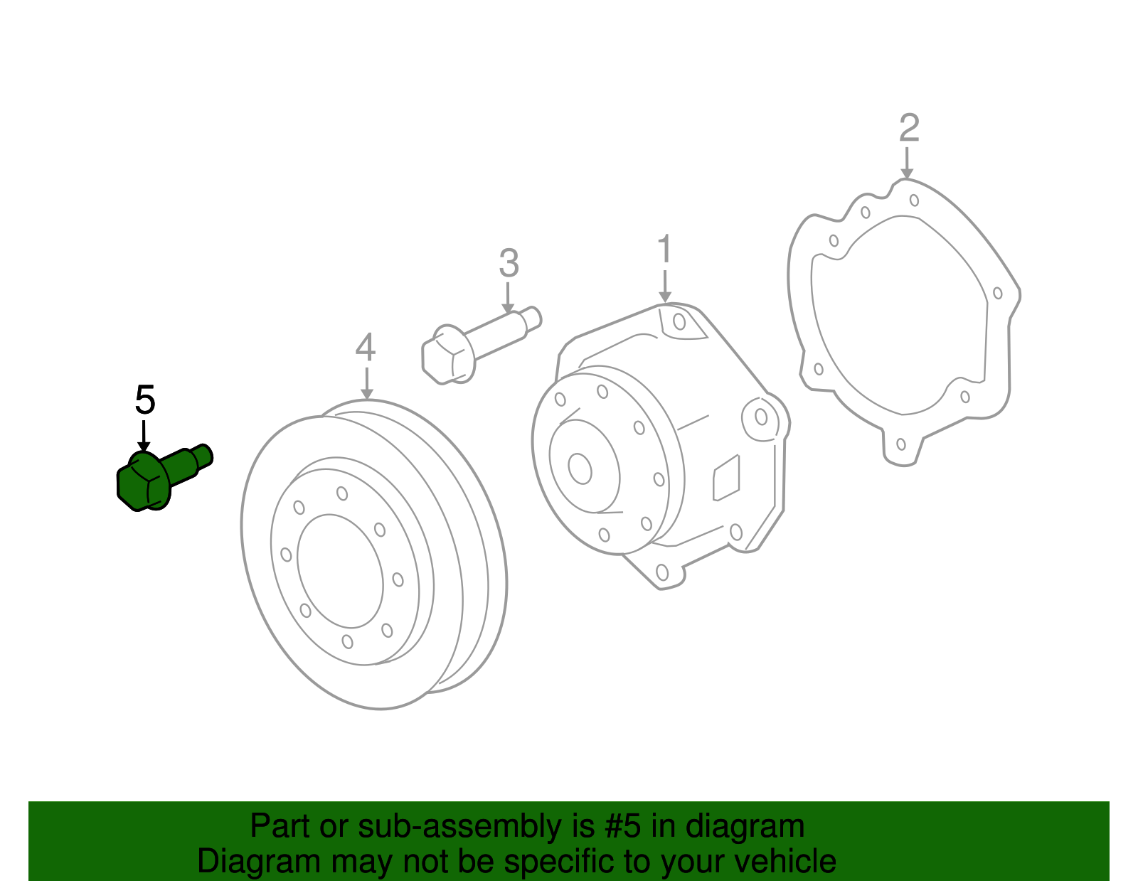 Multi-Purpose Bolt - GM (11588940)