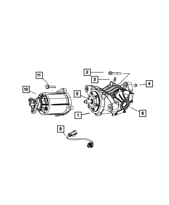 2001-2024 Mopar Hex Flange Head Bolt 6502725 | My Mopar Parts