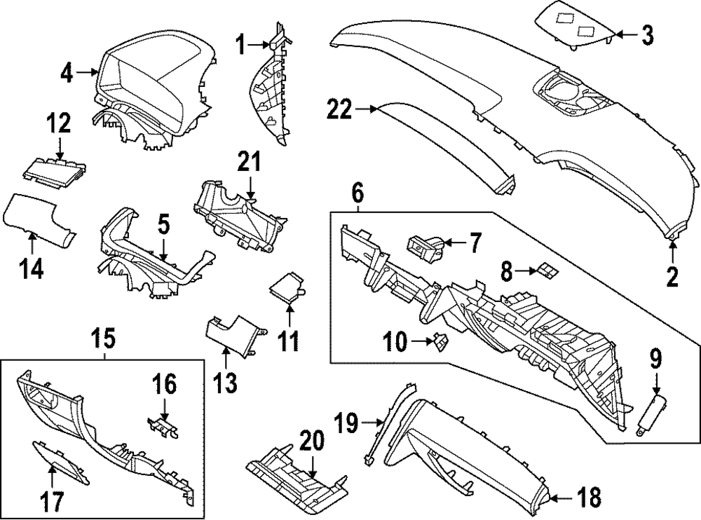84787CW100PPX 20222024 Hyundai Santa Cruz Panel Assembly