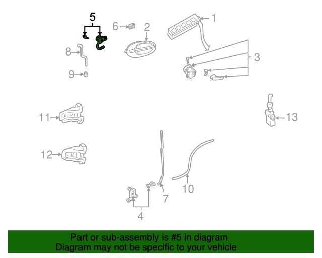 19962017 Ford Lock Cylinder 7C3Z1521990A Blue Springs Ford Parts