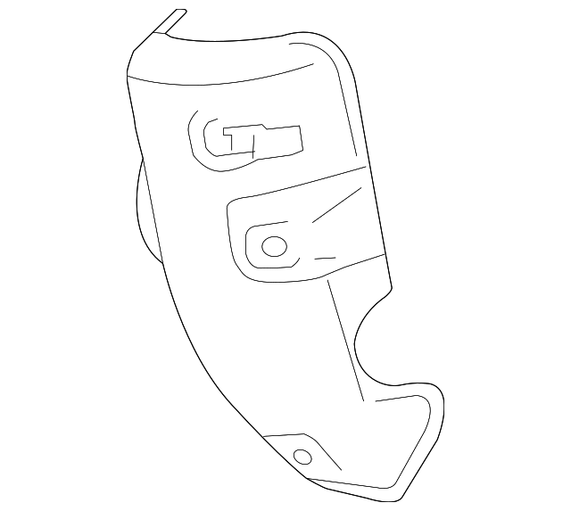 20082015 Nissan Genuine Nissan Heat Shield 16590JM05B 16590JM05B