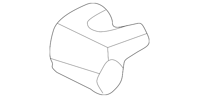 81195-SM4-J01ZR - Track End Cover - 1998-2002 Honda Accord 