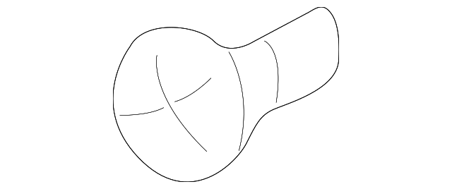 Bolt, R/Cmpt Lid Lat - GM (11054131)
