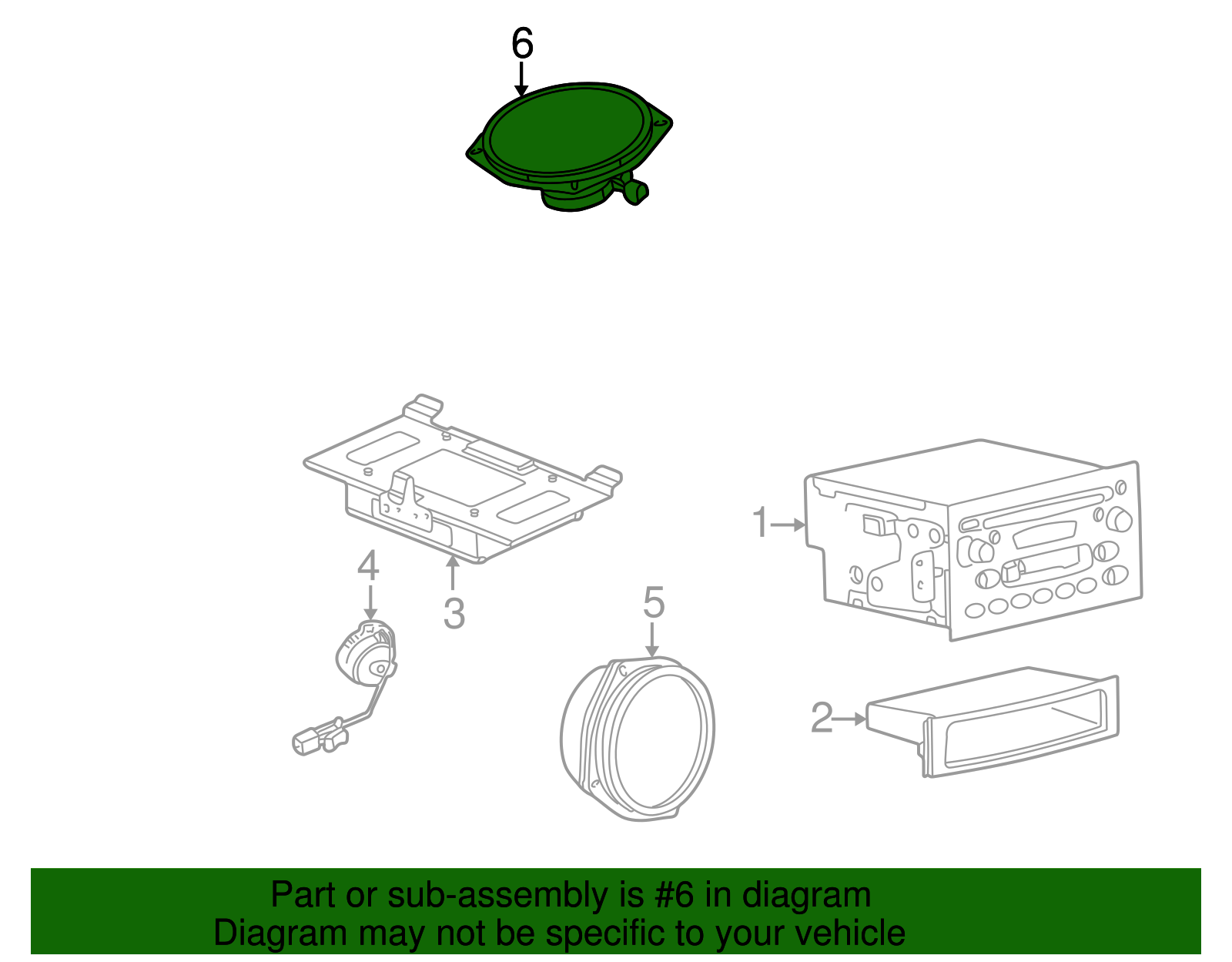 Speaker - GM (10362482)