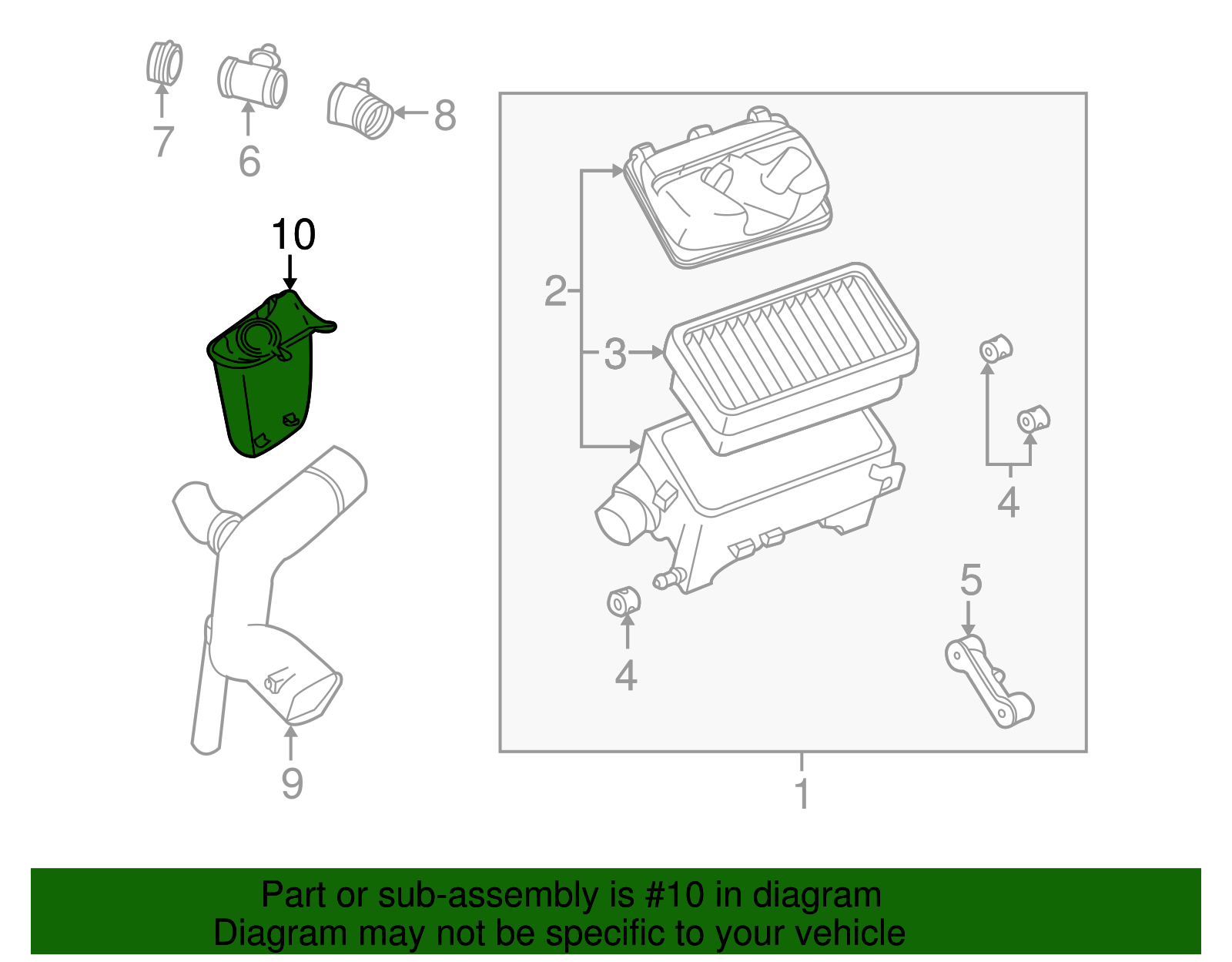 Air Cleaner Resonator - GM (90571353)