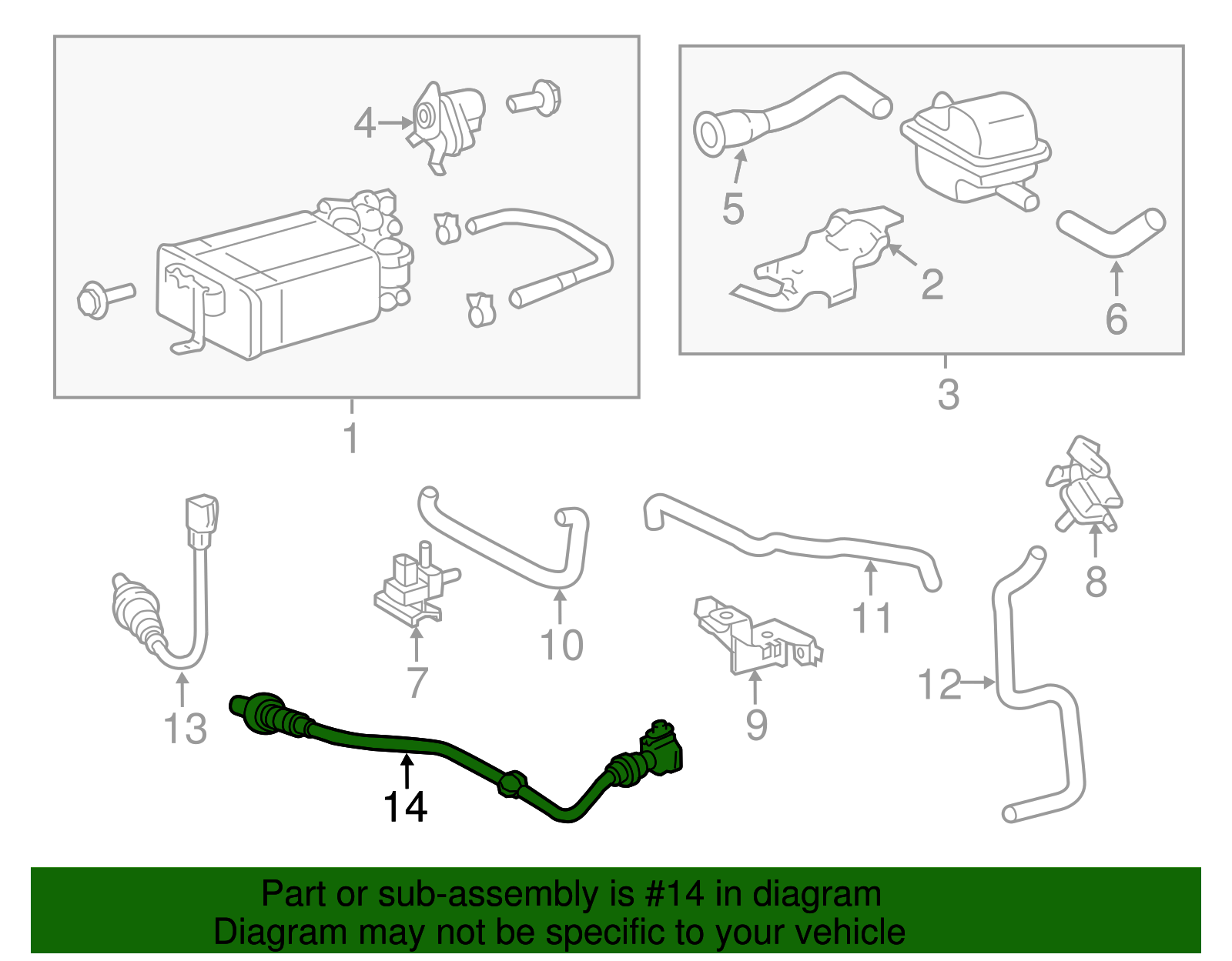 Oxygen Sensor - Toyota (89465-0E080)