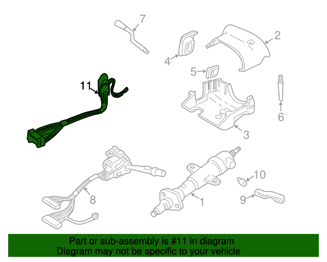 19972004 GM Ignition Switch with Key Alarm Switch 26068757
