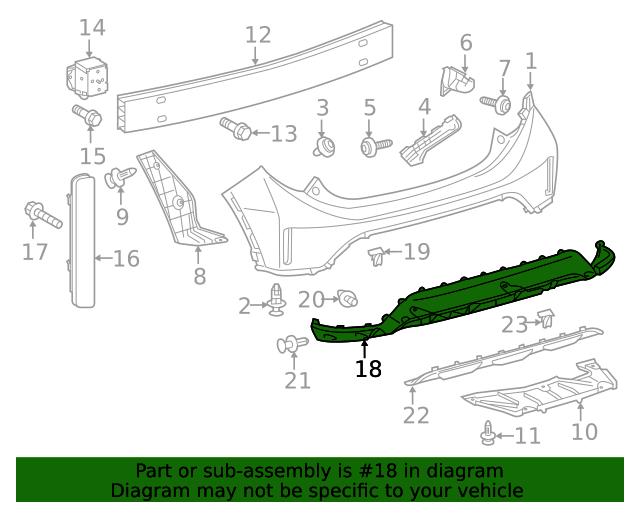 20182019 Toyota Prius C Bumper Cover 5245352070 Toyota Parts Center