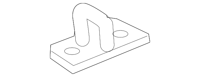Liftgate Lock Striker Plate - GM (15182587)